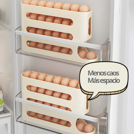 Dispensador Organizador de Huevos 4 niveles - Cocina / refrigeradora