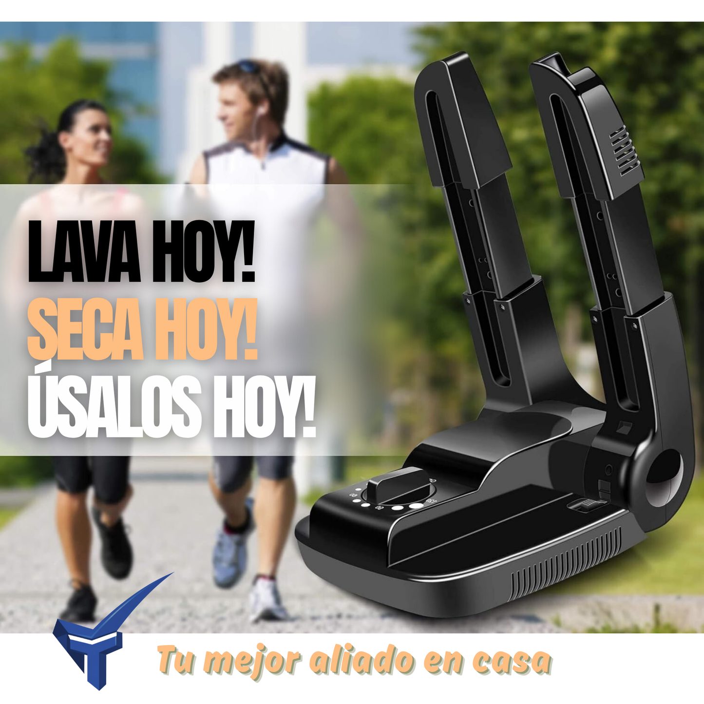 Secador de zapatos 3 en 1