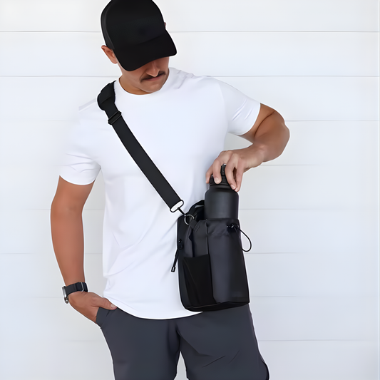 Bolso de Gym Magnético — Se Cuelga en Cualquier Máquina, Porta Botella, Celular y Accesorios