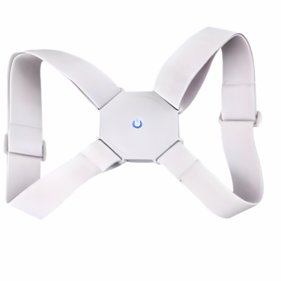 Corrector de Postura Inteligente con Vibración — Te Avisa Cuando te Encorvas, Recargable USB