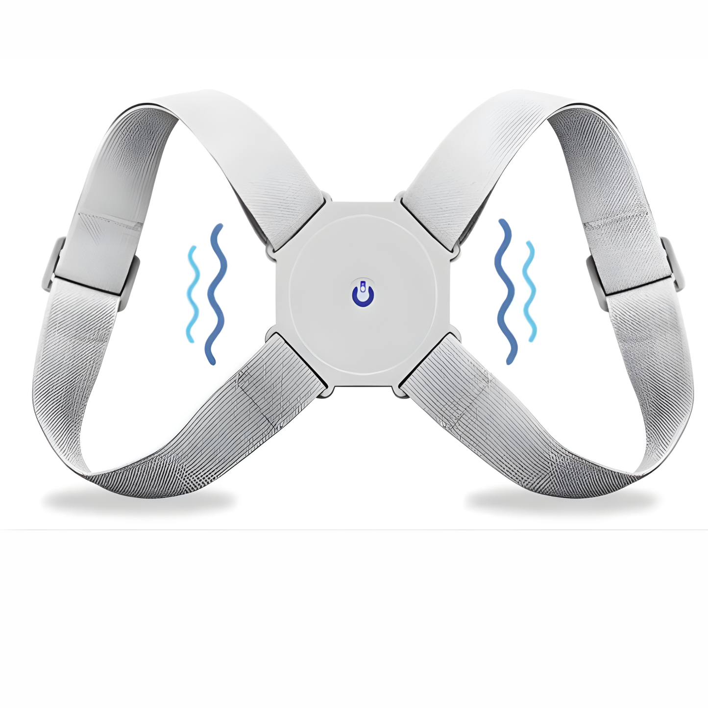 Corrector de Postura Inteligente con Vibración — Te Avisa Cuando te Encorvas, Recargable USB