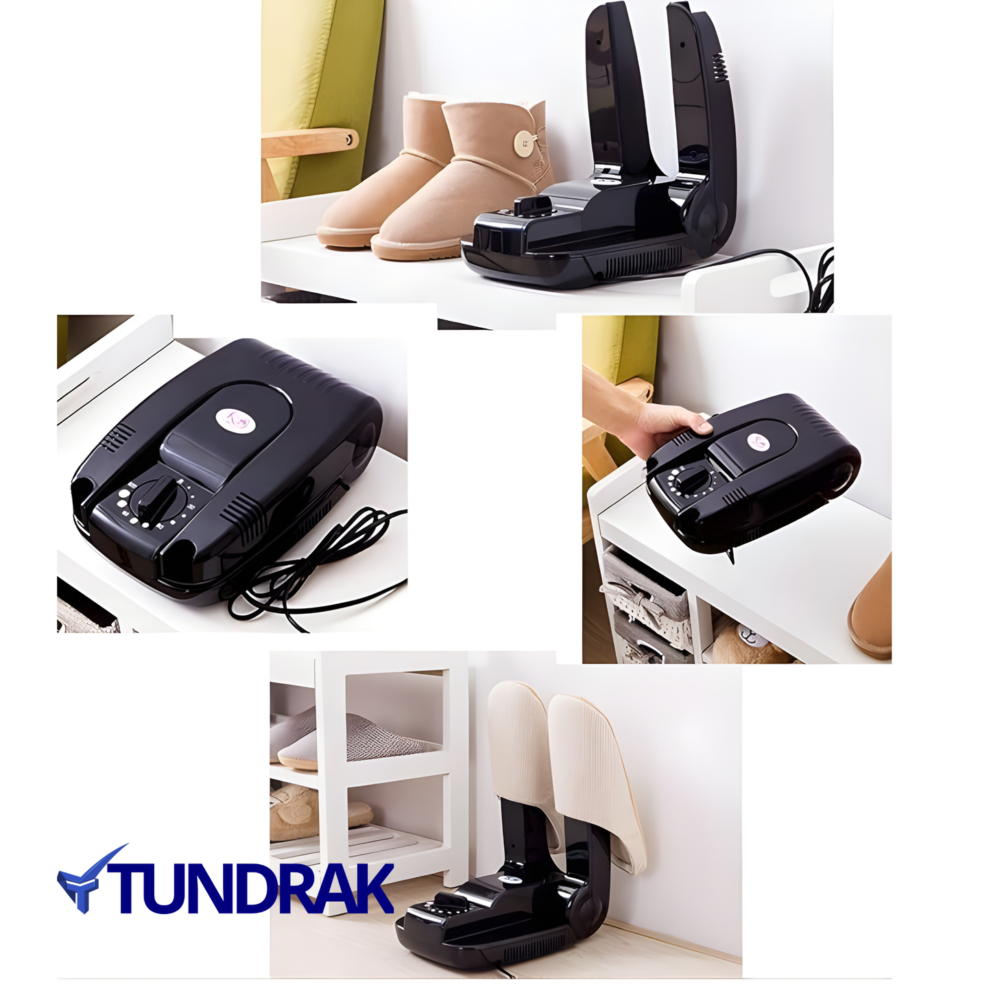 Secador de zapatos 3 en 1