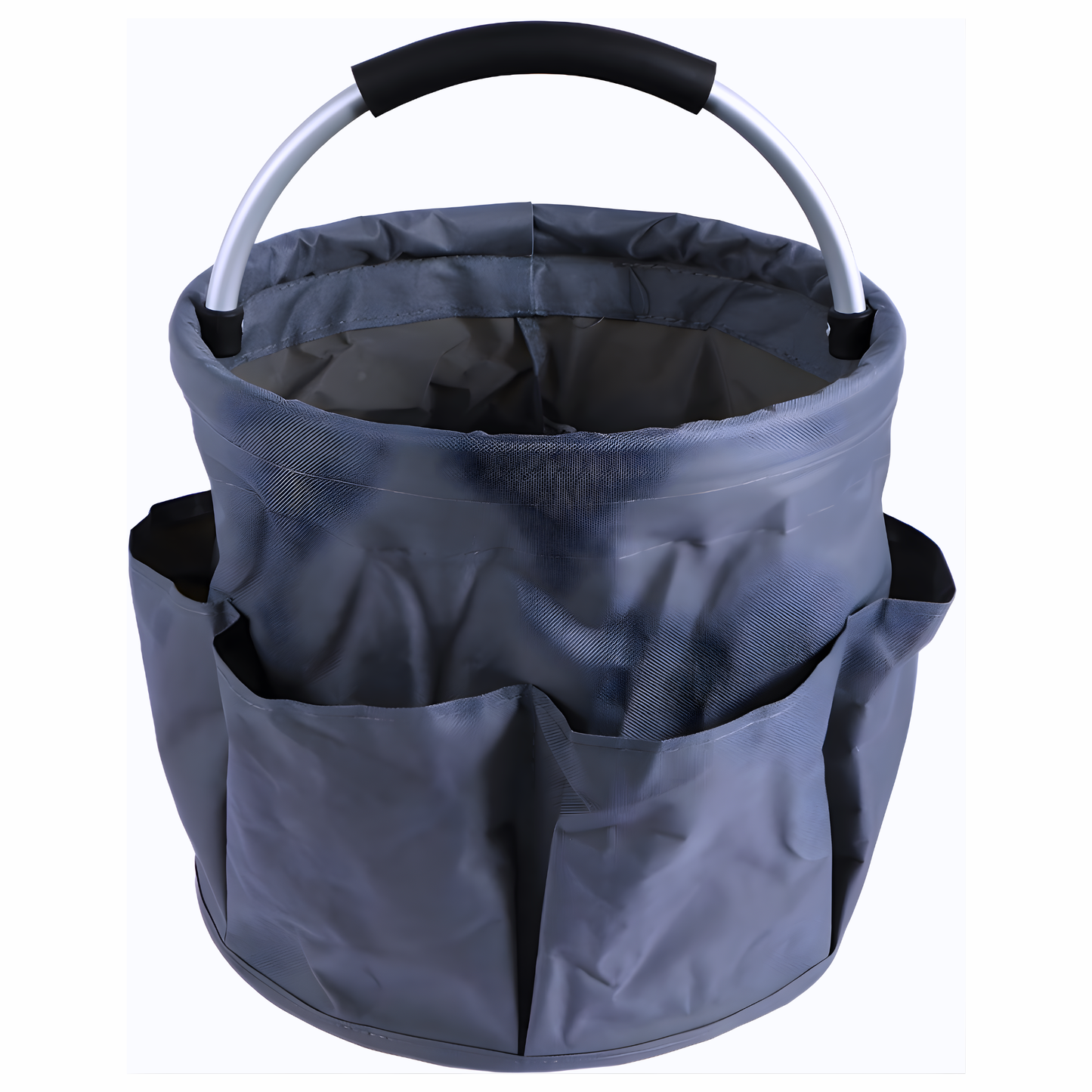 Cesta Plegable Multiusos con Asa — Para Mercado, Campo, Viaje y Hogar